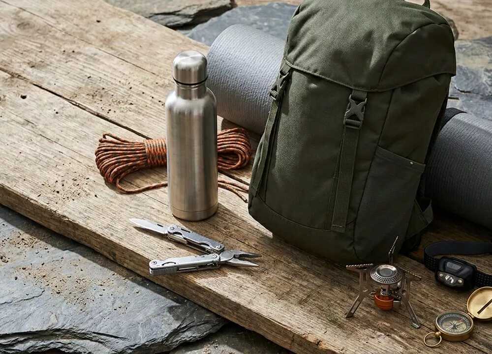 Custom Build-to-Order Outdoor Survival & Adventure Gear Shopify Store + Brandable Domain ($500–2,000 Value)