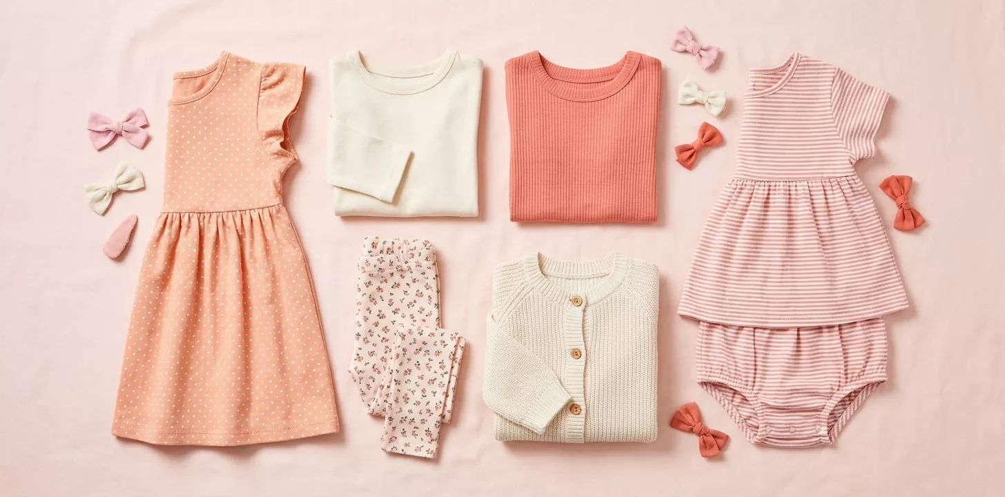 Girls' Clothing & Fashion Shopify Store Girls' clothing and fashion Shopify store concept image